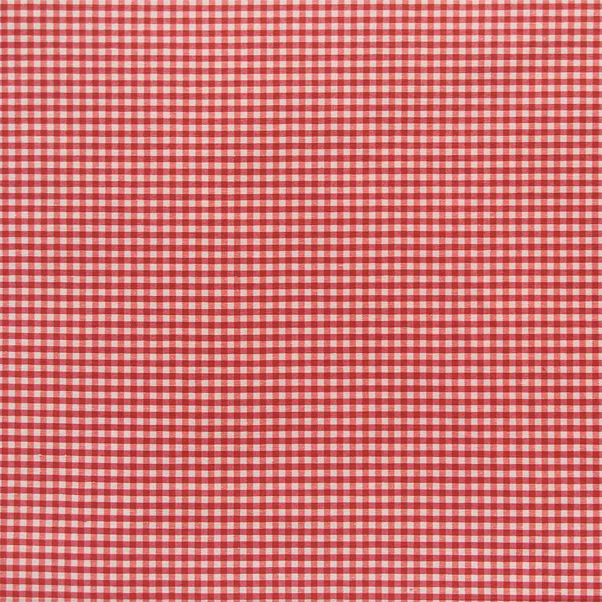 foam loneta cuadros vichy rojos