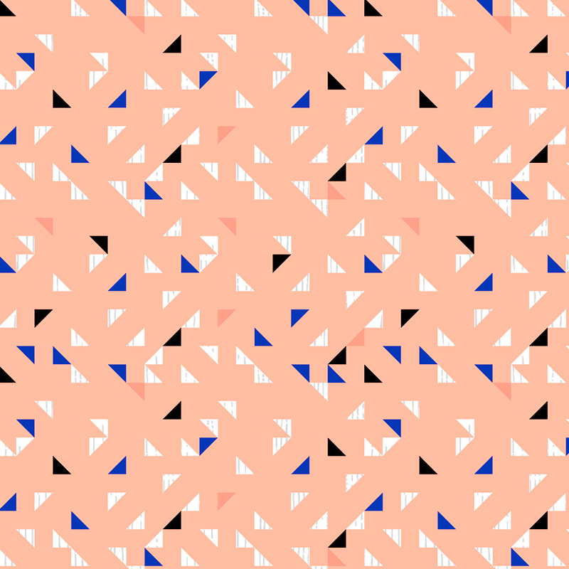 Telas de rectángulos estilo origami 