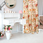 textil Hogar de flores Shabby Chic style