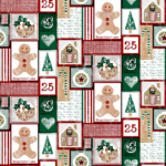 tela de navidad diseños modernos navideños chirstmas