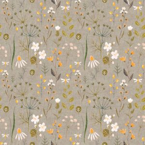 telas botanicas para decoración
