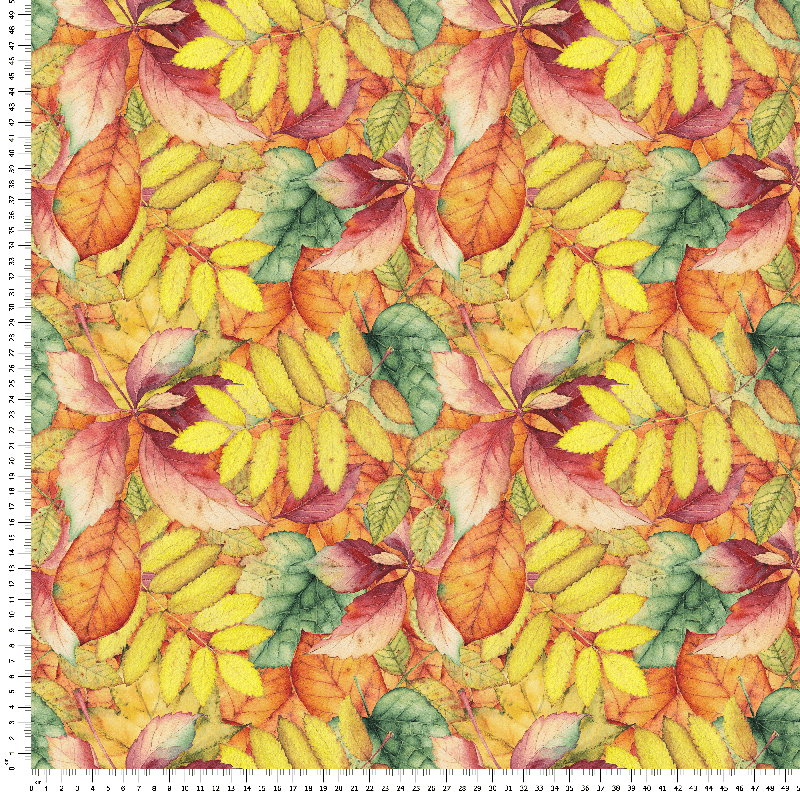 loneta otoño hojas secas telas por metros rollos venta de lonetas decoración