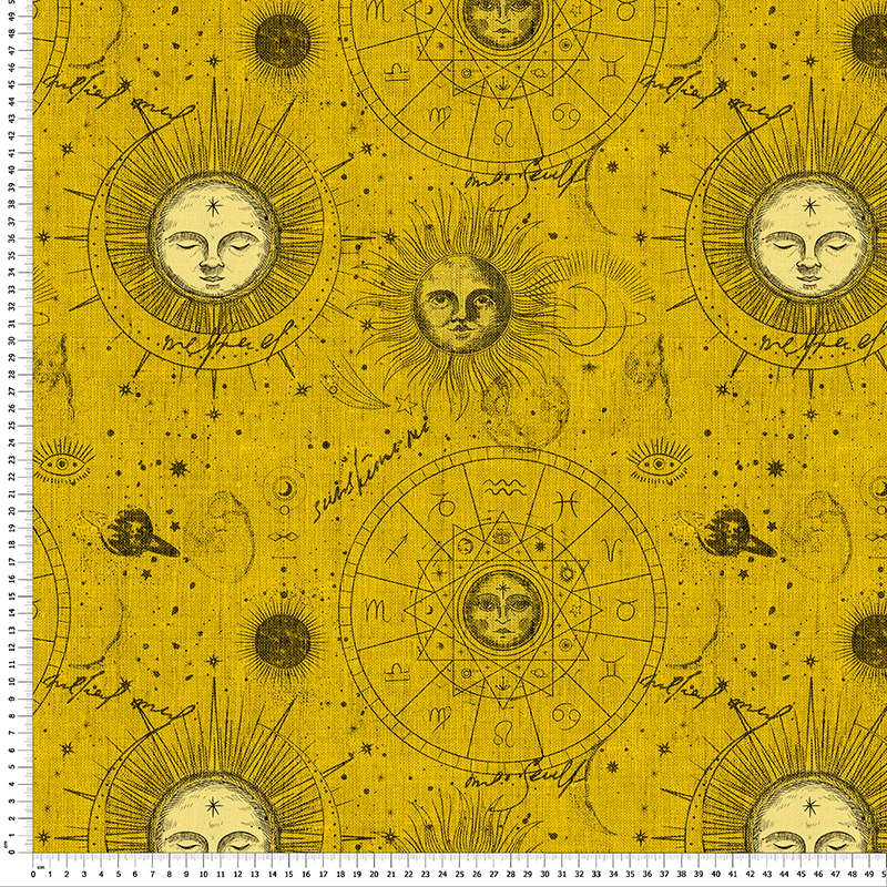 tela astral de sol zodiaco