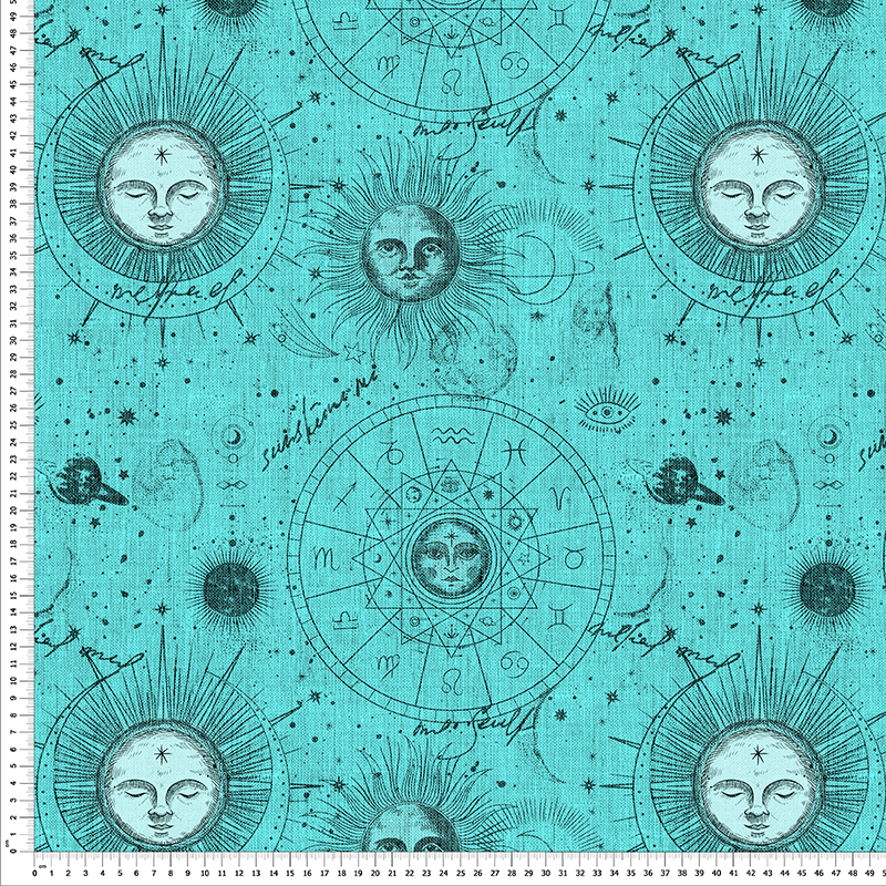 loneta astral azul