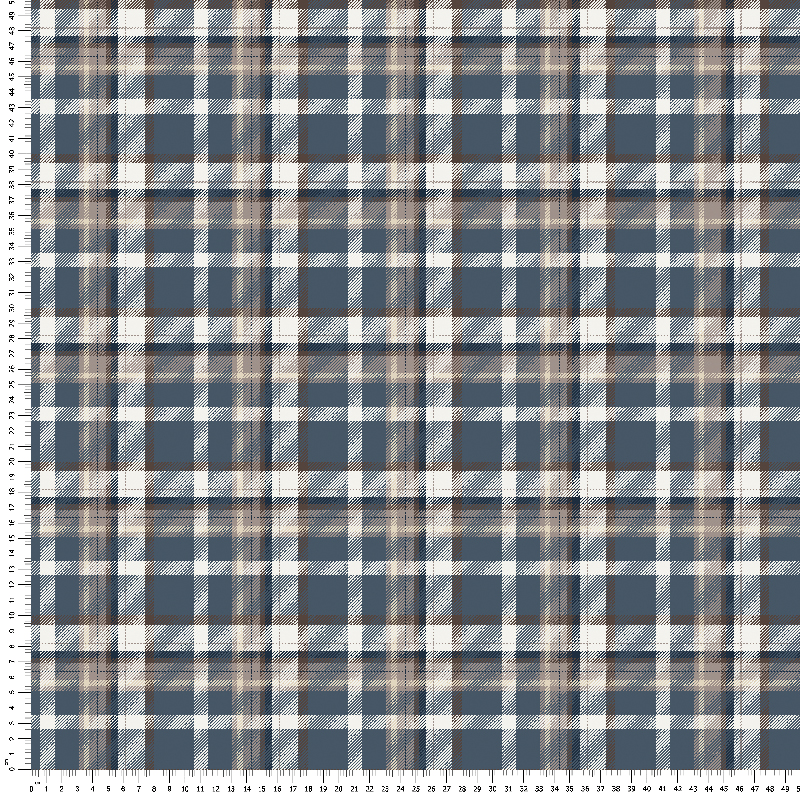 loneta cuadros vichy escoces tartan