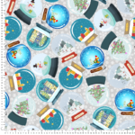 loneta bola de nieve estampada fabrics navidad christmas whoresale