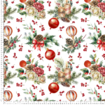 loneta navideña bolas adornos christmas