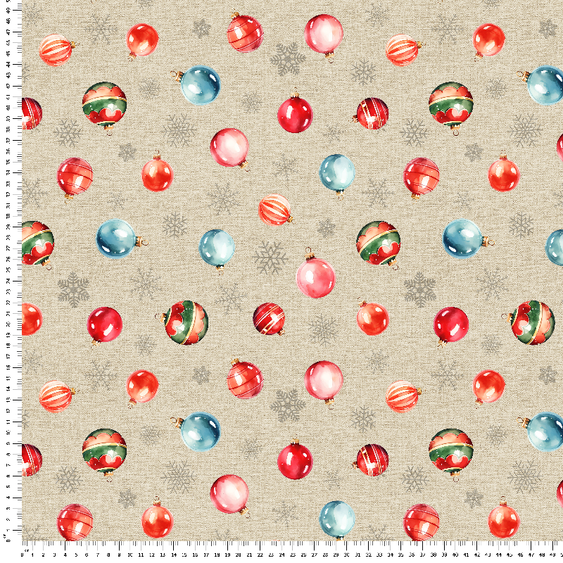 loneta adornos de navidad