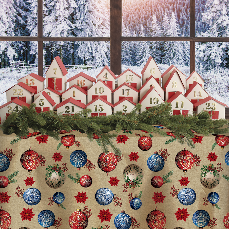 Chistmas fabrics lonetas navideñas coleccion