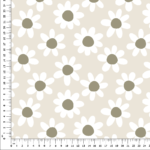 loneta estampada telas al por mayor estampado flores margaritas