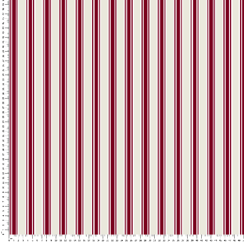 loneta estampado rayas rojo bicolor