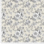 loneta estampada cretonas gris textil hogar decoracion