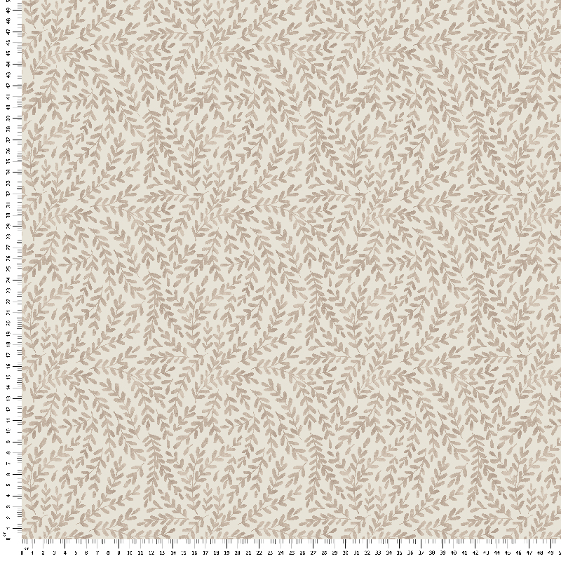 loneta estampado hornamental beige