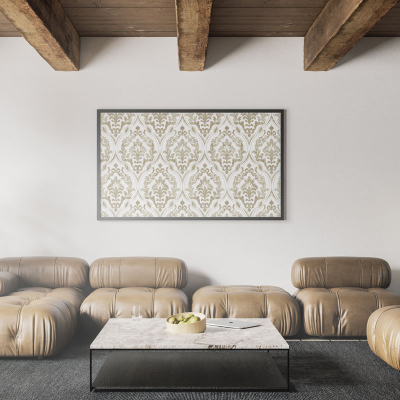 loneta estampada textil hogar organicos geometricos contempòraneos