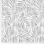 loneta estampada hojas gris decoración hogar textil home decor