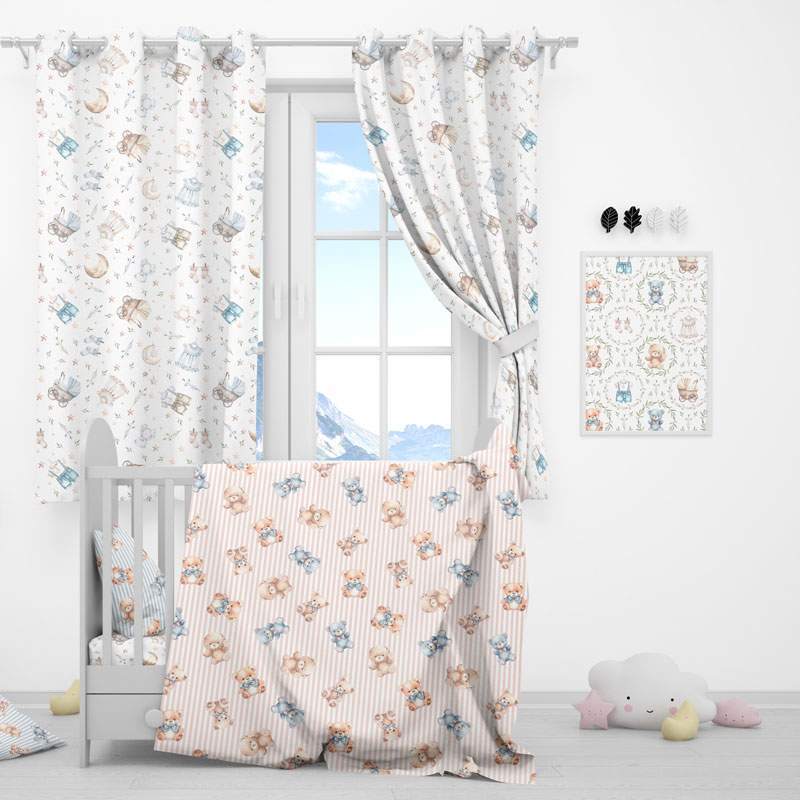 tela infantil decoración loneta children