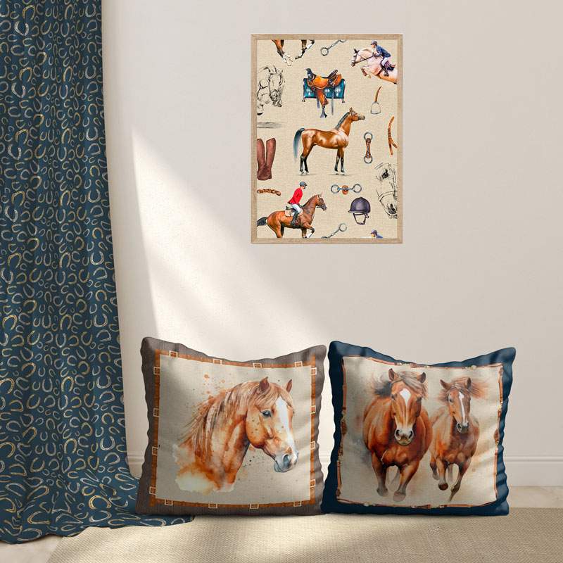 oneta caballo canva horse meter polo