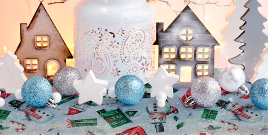 loneta estampada navidad venta al por mayor